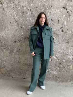1960s green suit