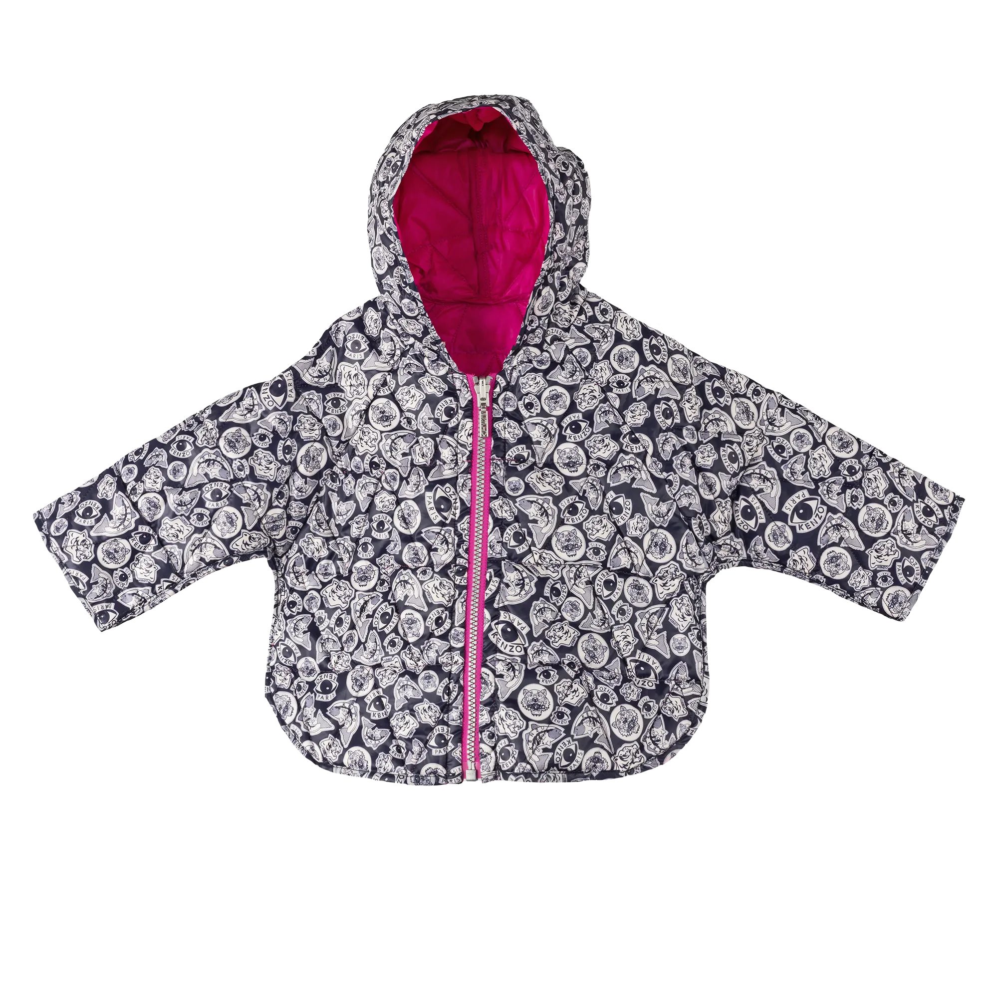[3y] Kenzo Down Reversible Quilted Water Reppelent Jacket