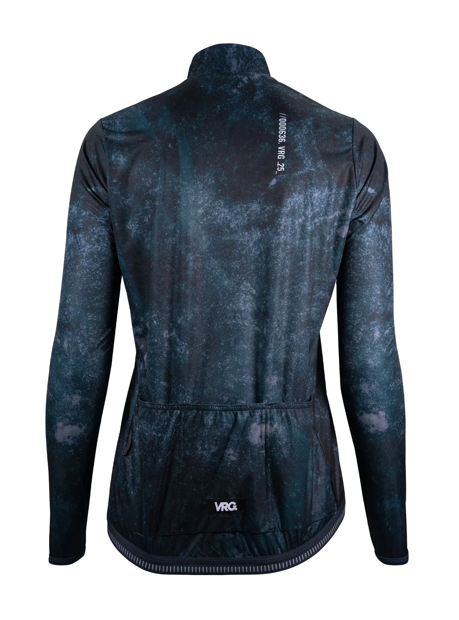 636 VRG LIGHTWEIGHT RAIN JACKET - TEXT - WOMEN