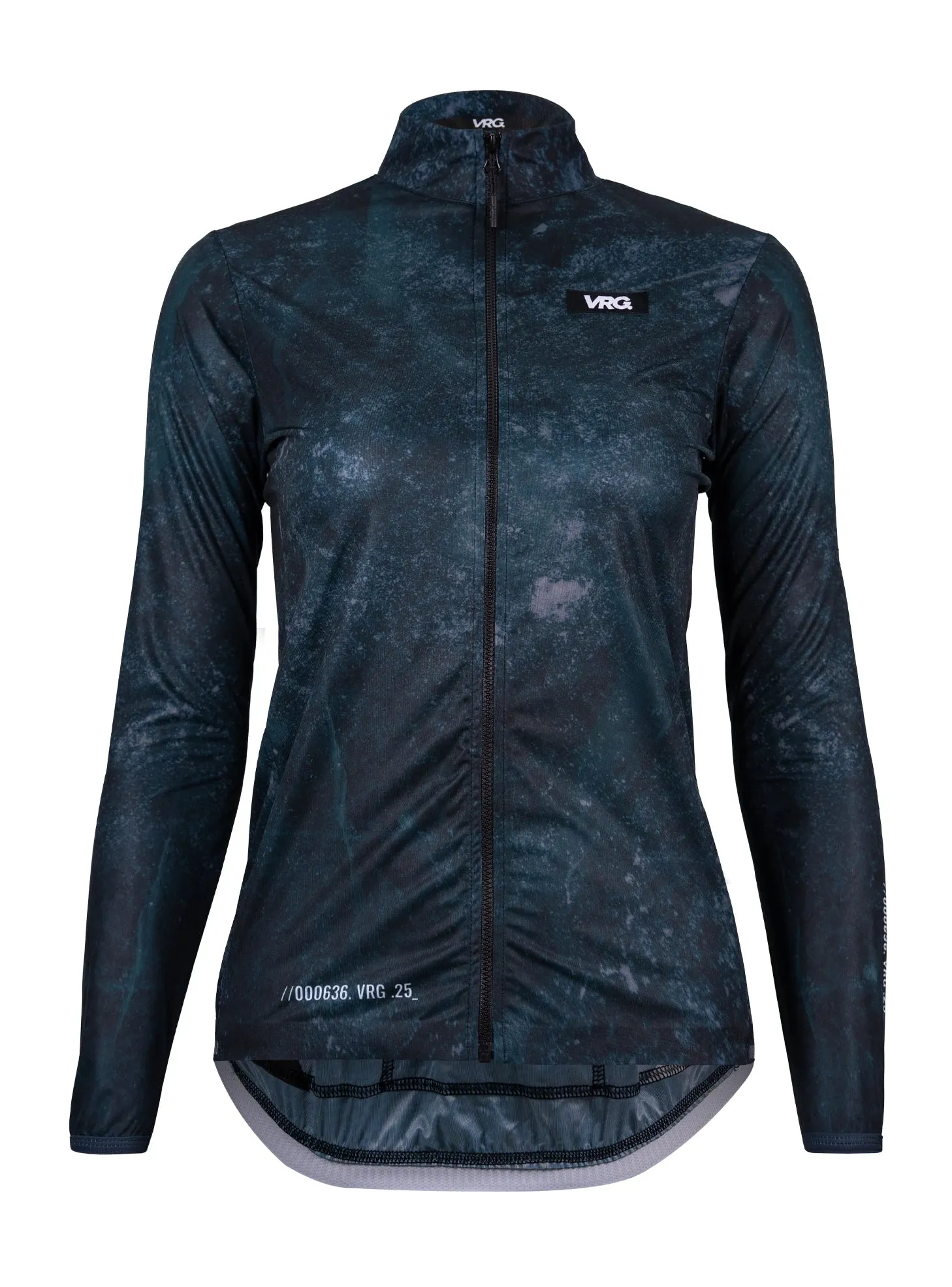 636 VRG LIGHTWEIGHT RAIN JACKET - TEXT - WOMEN