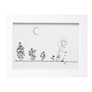 A Seed So Quick (Framed Print)