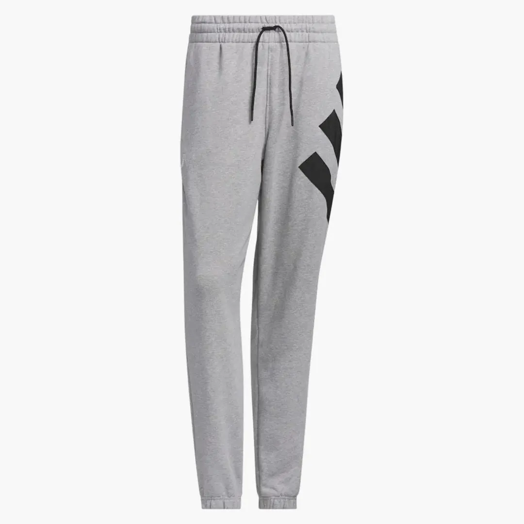 Adidas Ae Foundation Fleece Tracksuit Bottoms Medium Grey Heather