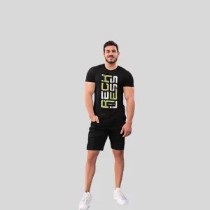 ADULT T-SHIRT BECH LESS BLACK