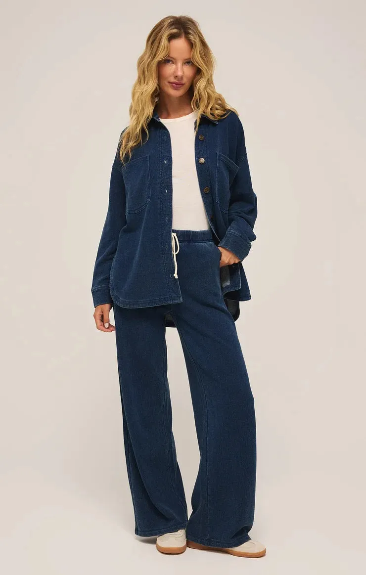 All Day Knit Denim Jacket in Indigo