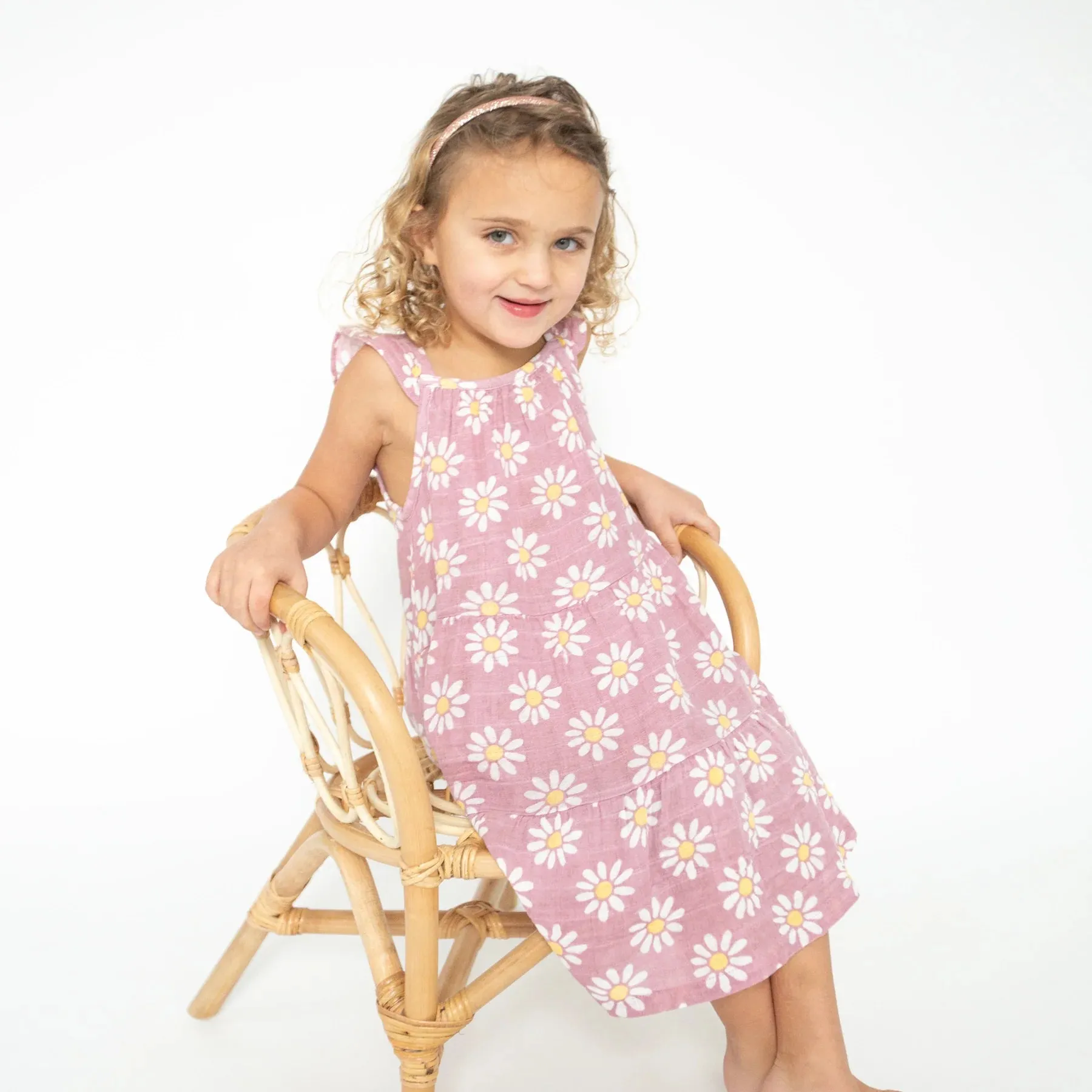 ANGEL DEAR- TWIRLY DRESS - MOD DAISY