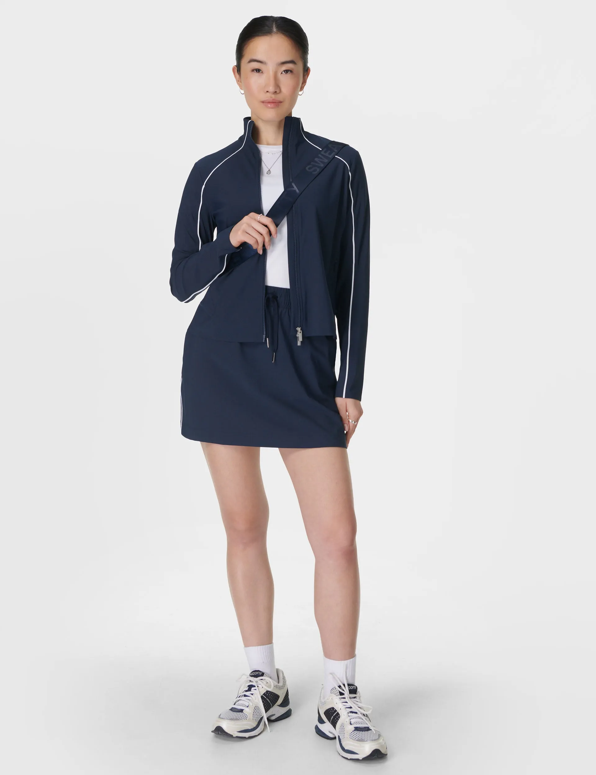 Anytime Explorer Zip Up - Navy Blue