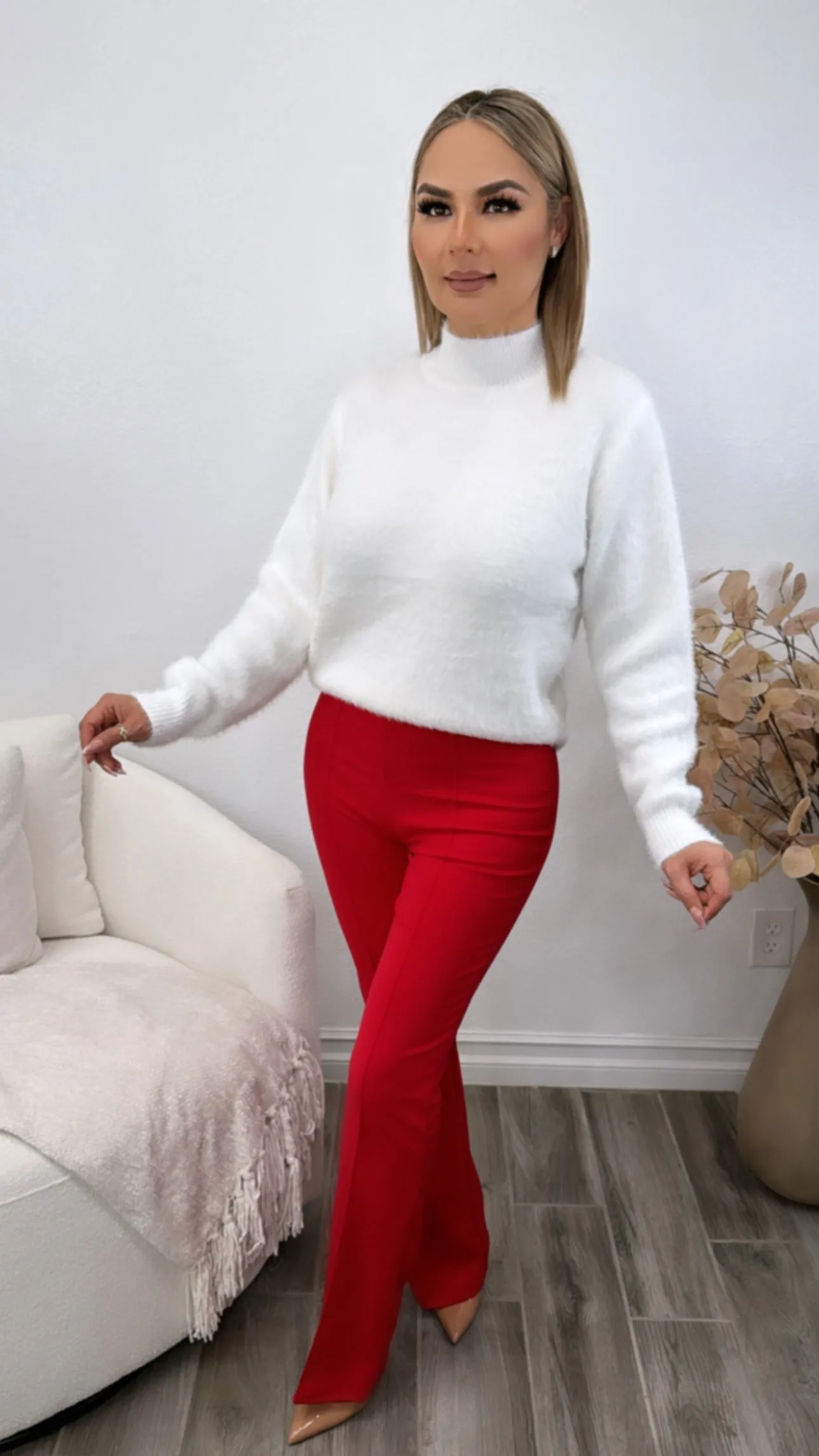 APRIL IVORY SWEATER
