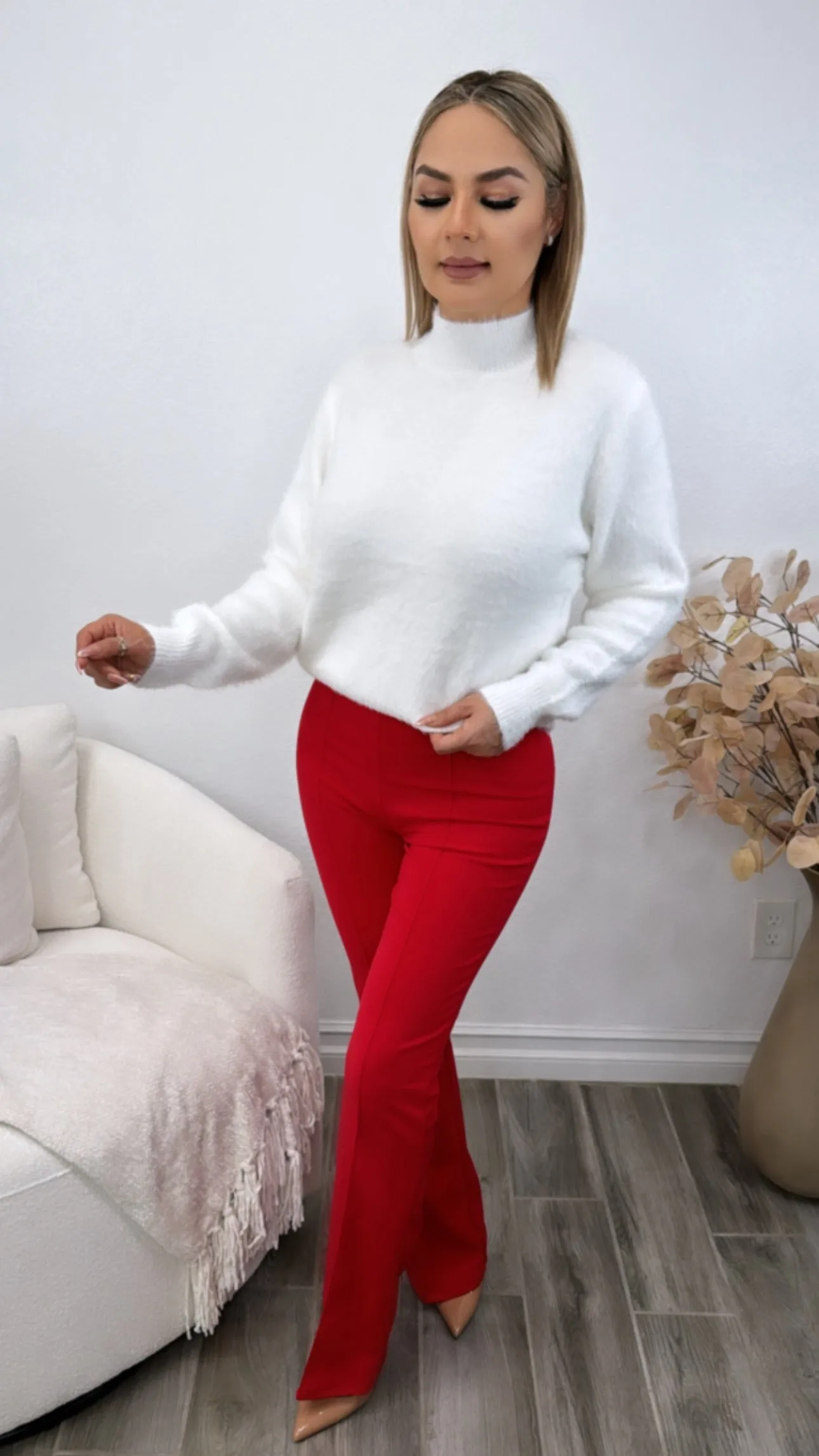 APRIL IVORY SWEATER