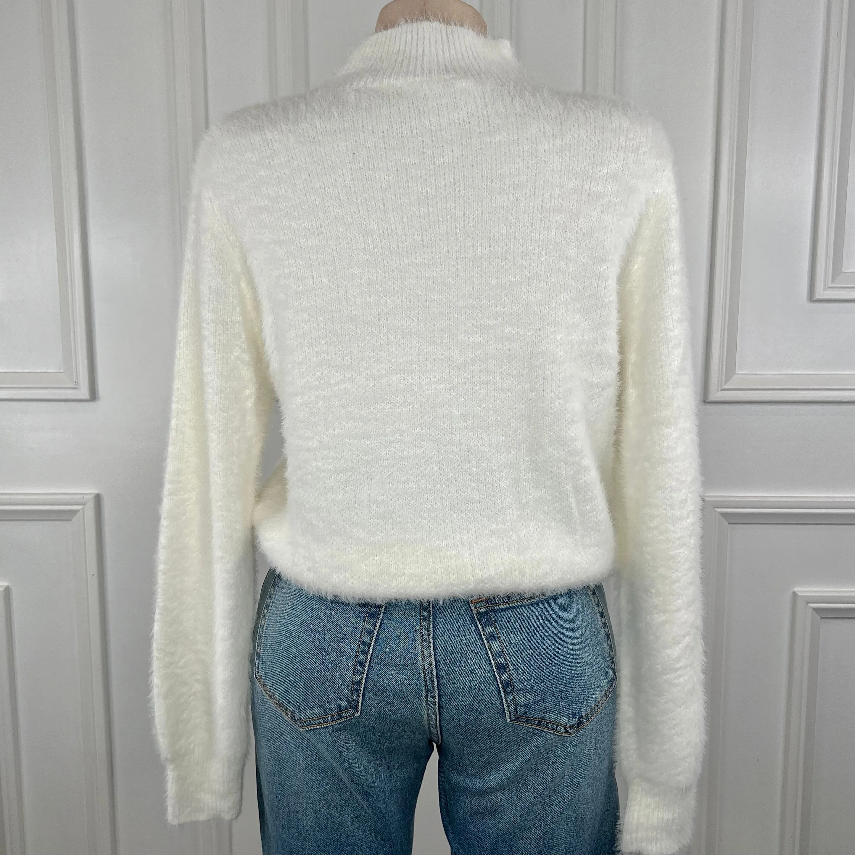 APRIL IVORY SWEATER