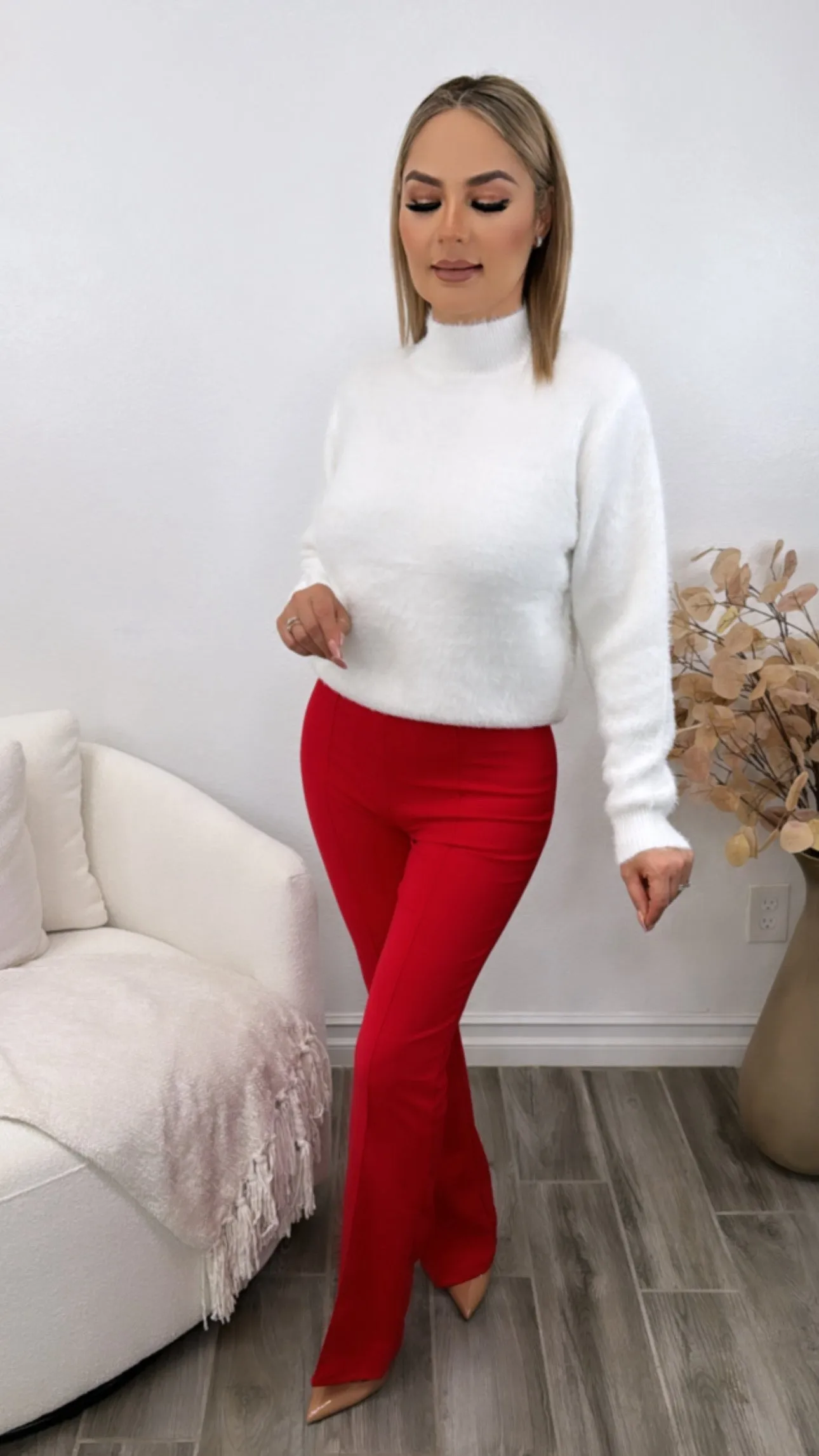 APRIL IVORY SWEATER