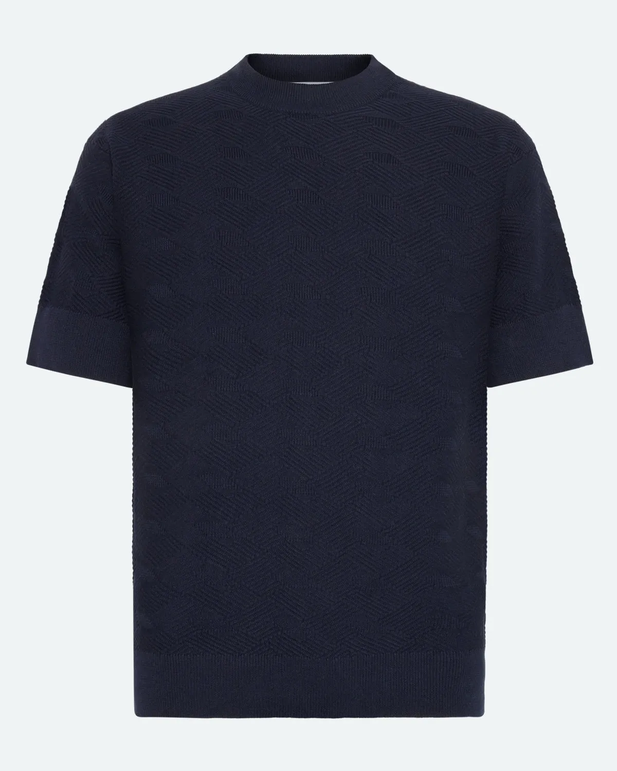 Aron knit t-shirt 4121 - Sky Captain