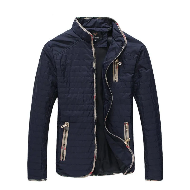 Arrival Fashion Big Size Men Jacket Casual Coat Thin Handsome Breathable Outdoors Outwear Y00270