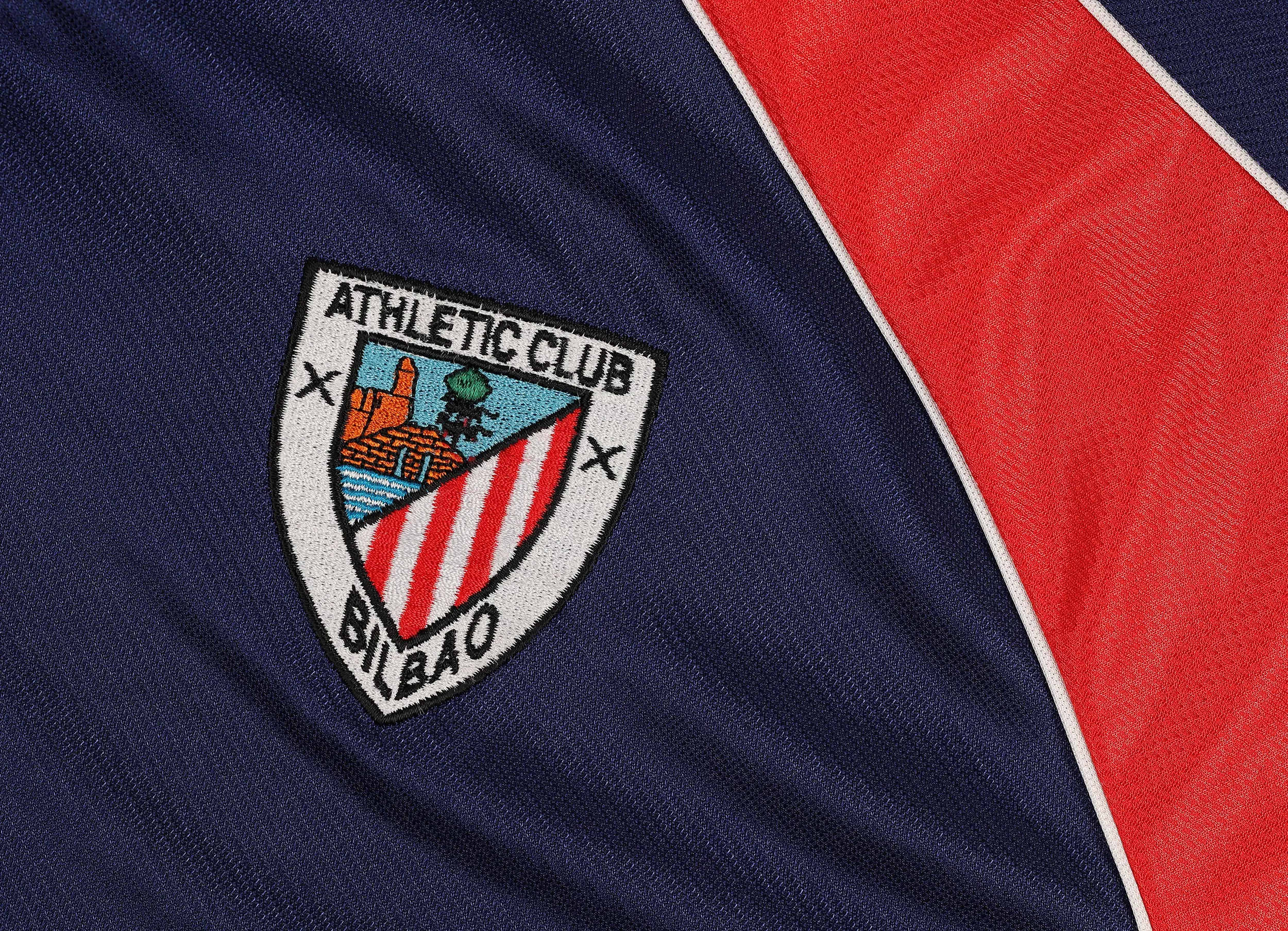 Athletic Bilbao Adidas 1999 Away Football Shirt - Blue - L
