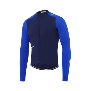 Attaquer All Day Winter Long Sleeved Jersey - Navy/Fluro