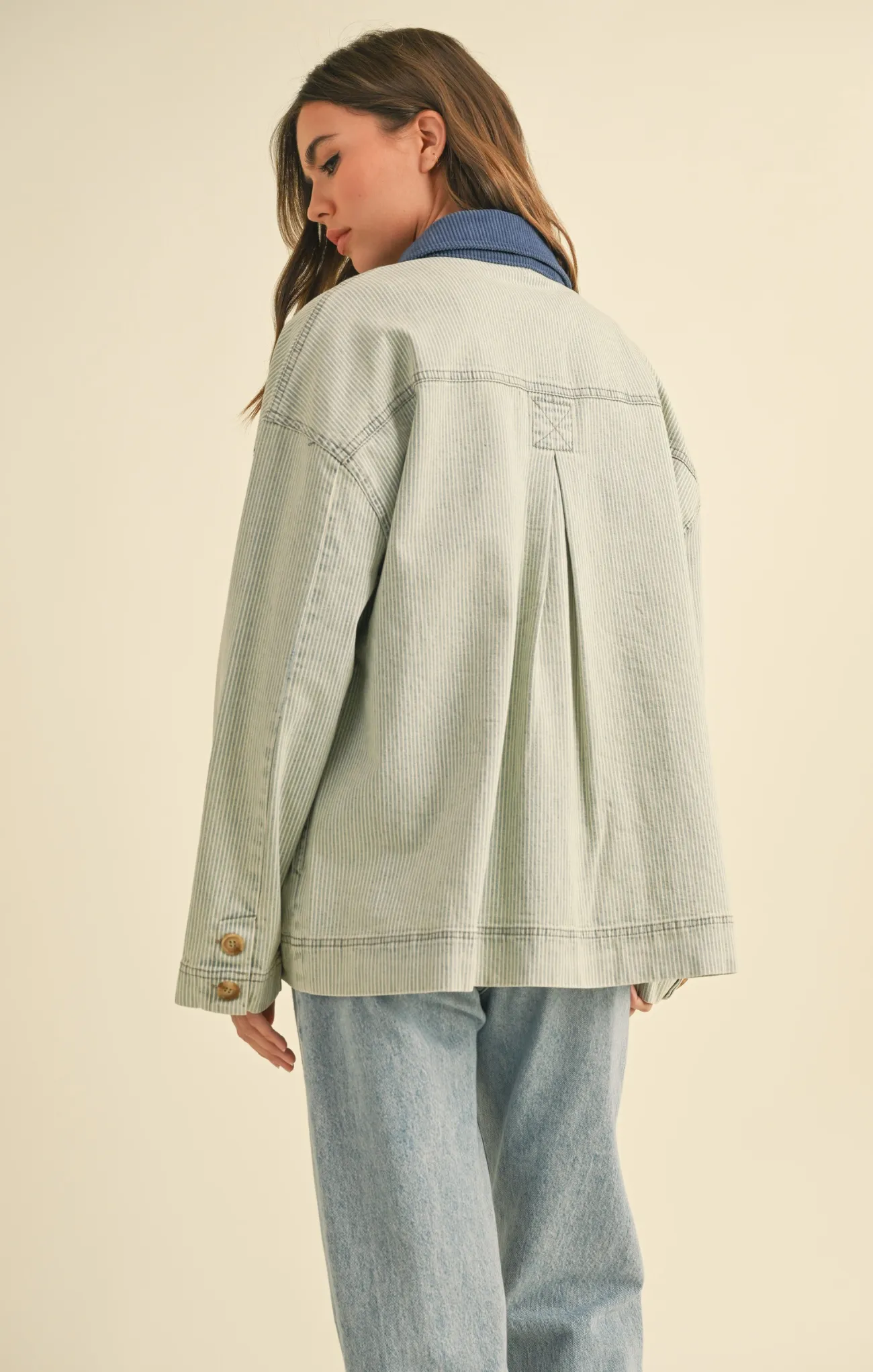 Aurora Stripe Barn Jacket