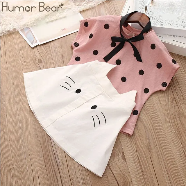Baby Girl Clothes Chiffon bowknot coat Pants 1-4Y