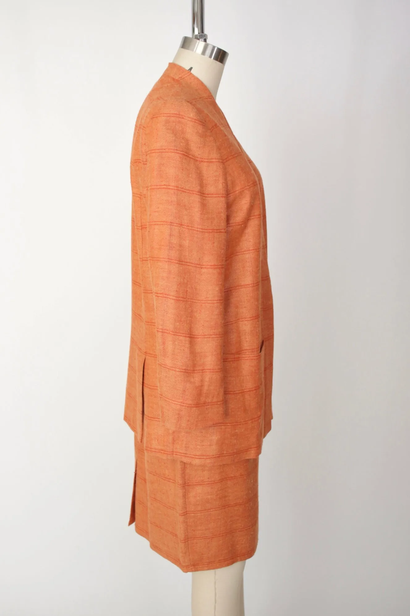 Basile Raw Silk Skirt Set
