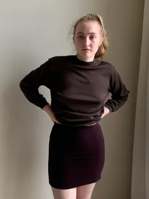 bebe mini skirt