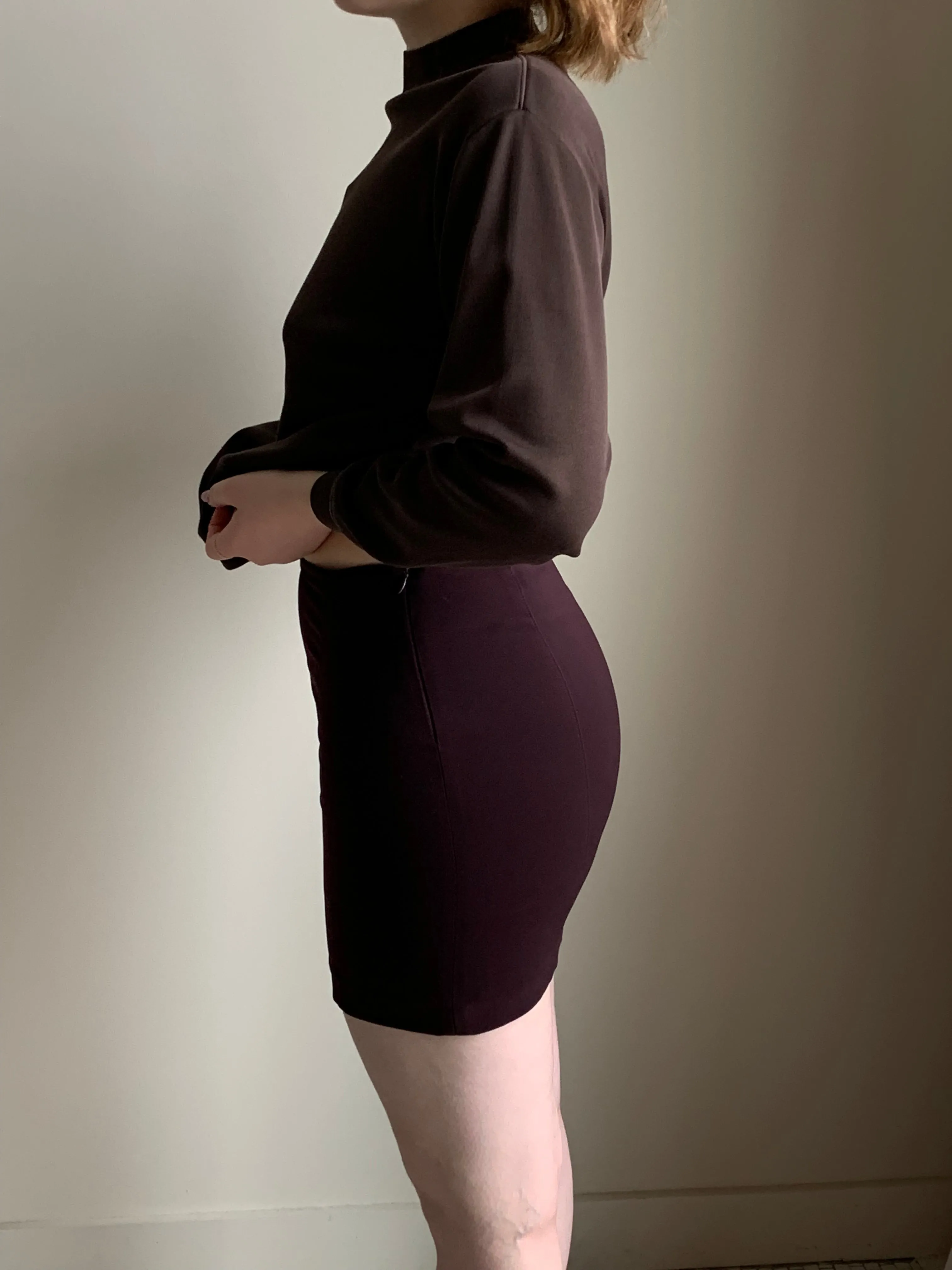 bebe mini skirt