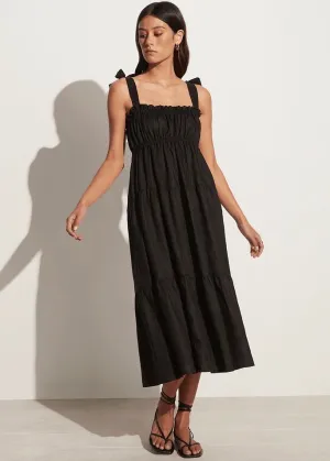 Bellamy Midi Dress (Black)