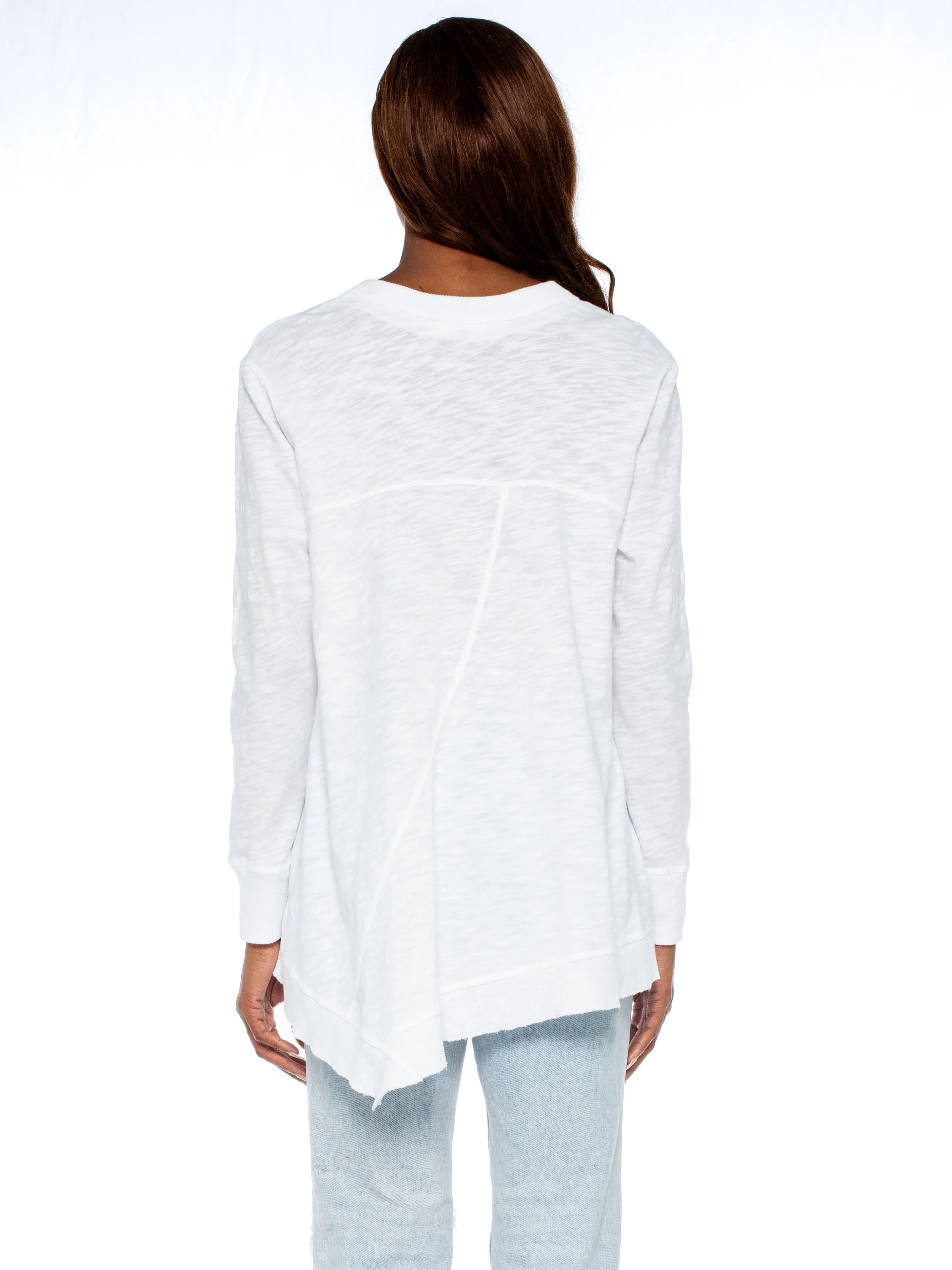 Big Slouchy Rib Mix Pocket Long Sleeve Cardie
