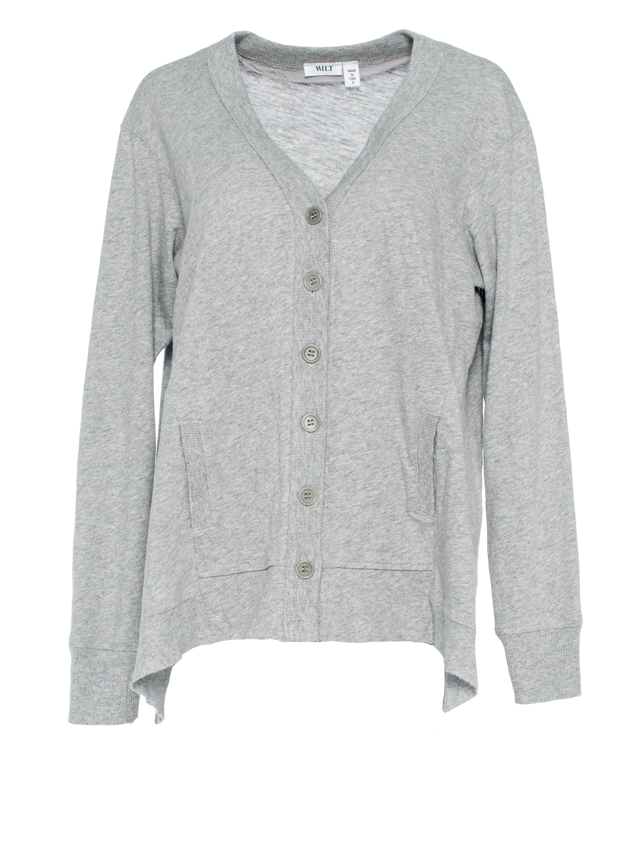 Big Slouchy Rib Mix Pocket Long Sleeve Cardie