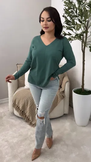BILLIE GREEN  SWEATER