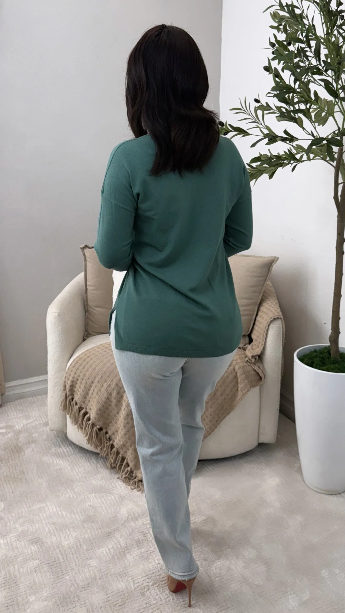 BILLIE GREEN  SWEATER