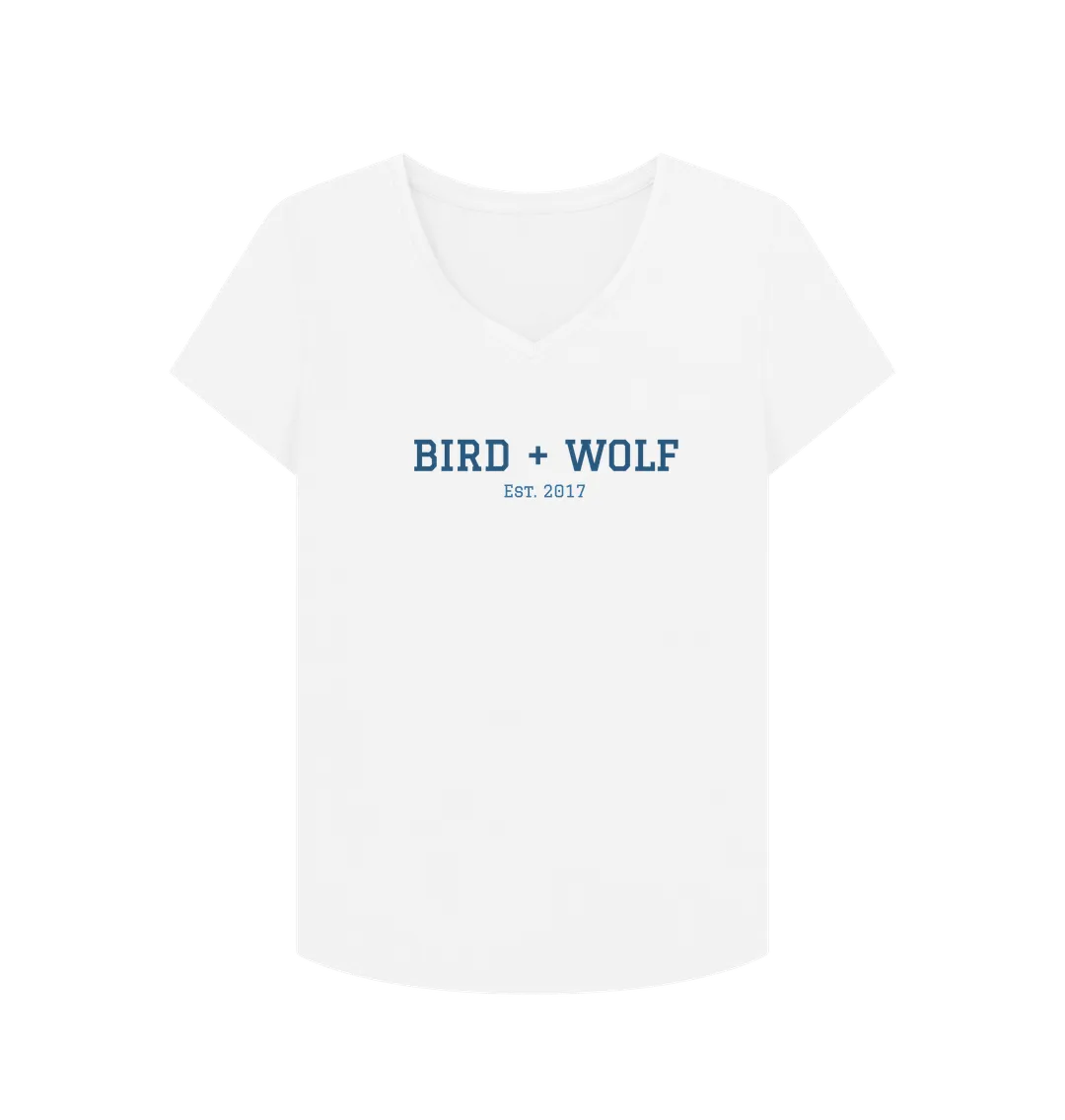 Bird   Wolf Est 2017 V Neck Tee