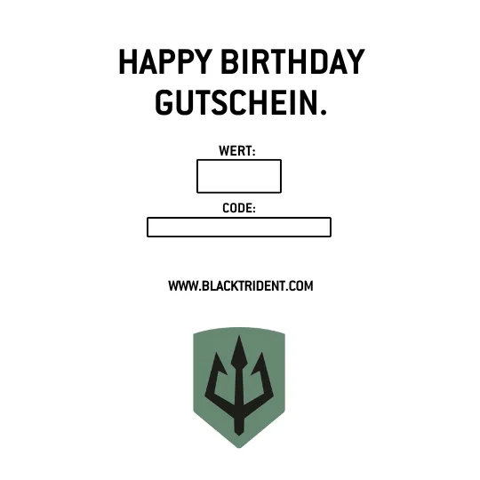 Black Trident® Gutscheine