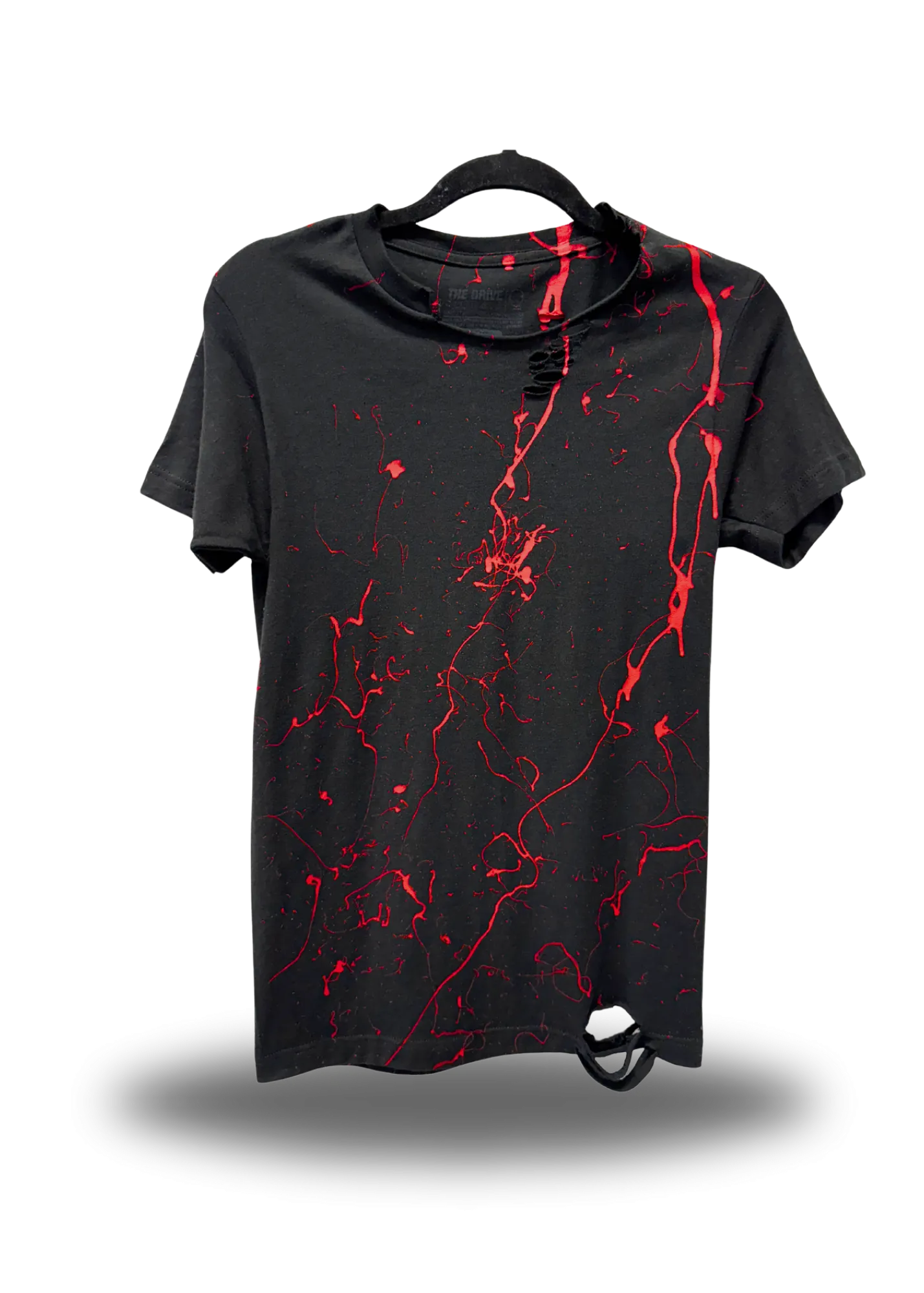 BLOOD ROAD RASH BLACK TEE 1.0