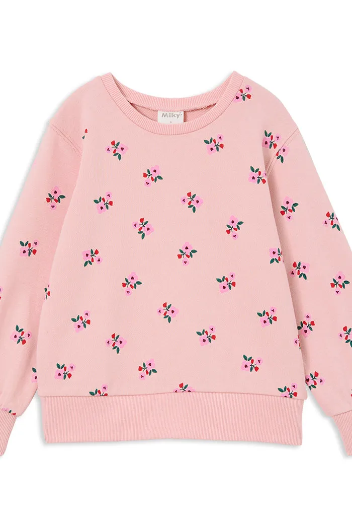 Blossom Fleece Baby Sweat