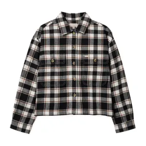Bowery Lightweight Flannel - Black/Off White
