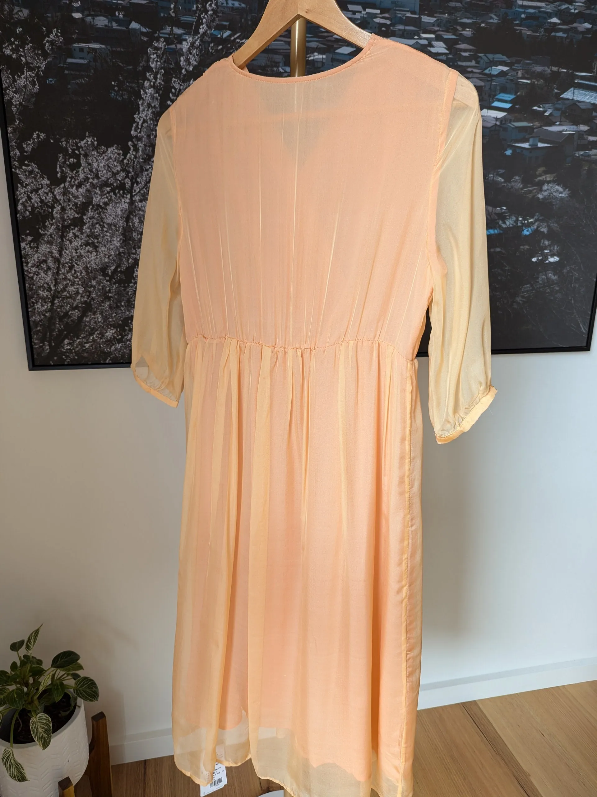 Brand new 100% Mulberry Silk Dresses Woman 864 Size 8-10