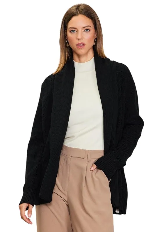 Bright Mornings Black Cardigan
