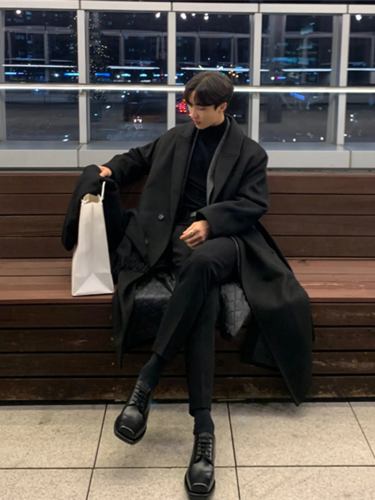 British Style Woolen Cashmere Coat