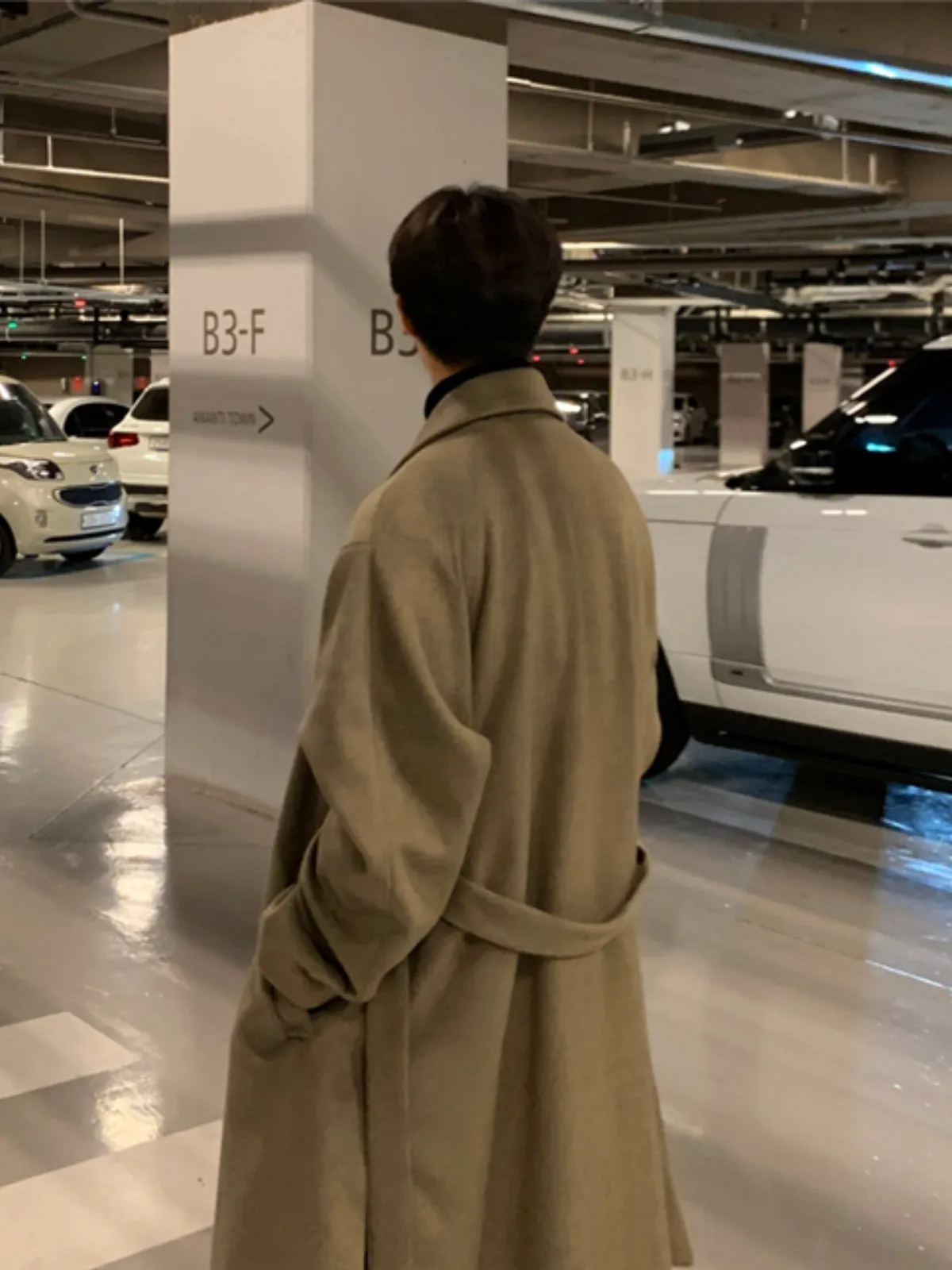 British Style Woolen Cashmere Coat