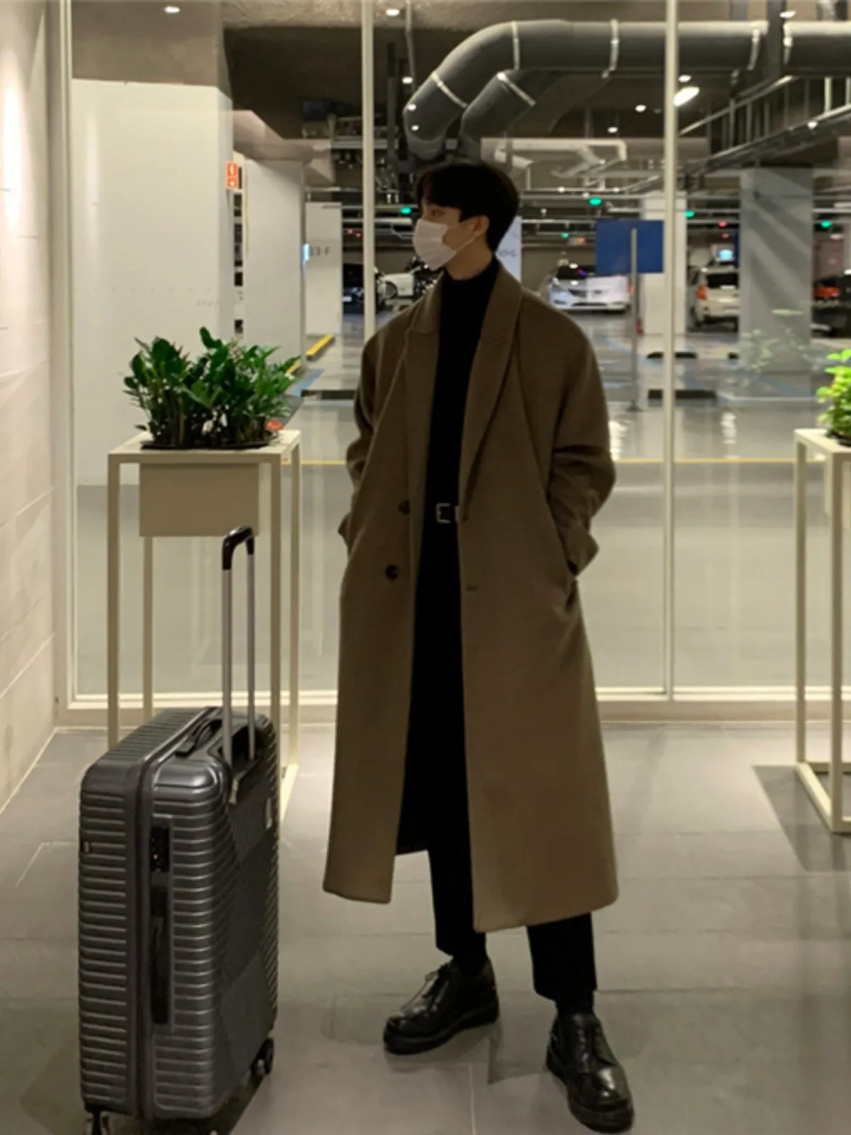 British Style Woolen Cashmere Coat