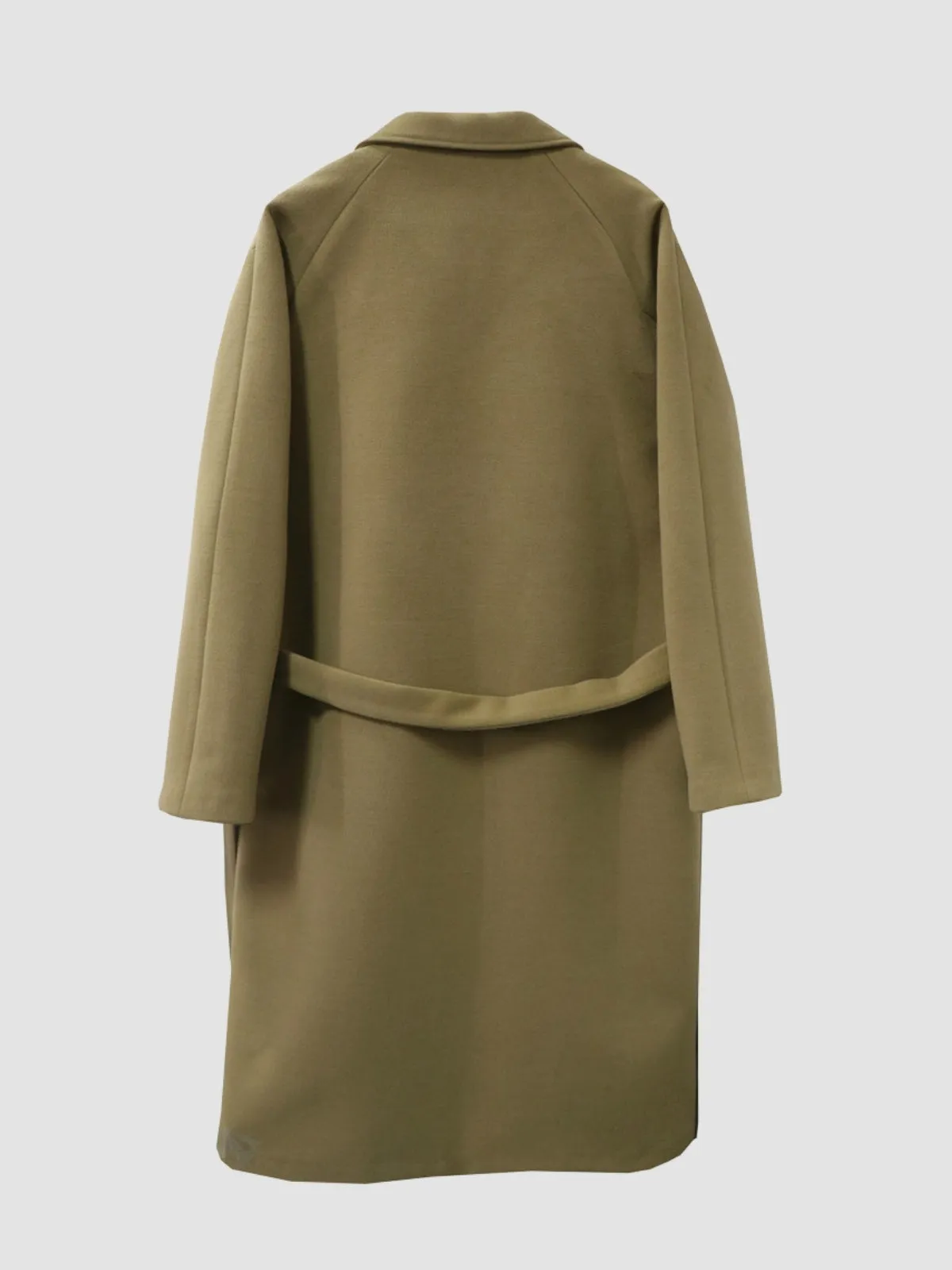 British Style Woolen Cashmere Coat