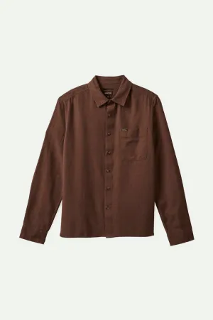 BRIXTON Hasting Lightweight Flannel - Pinecorn Brown