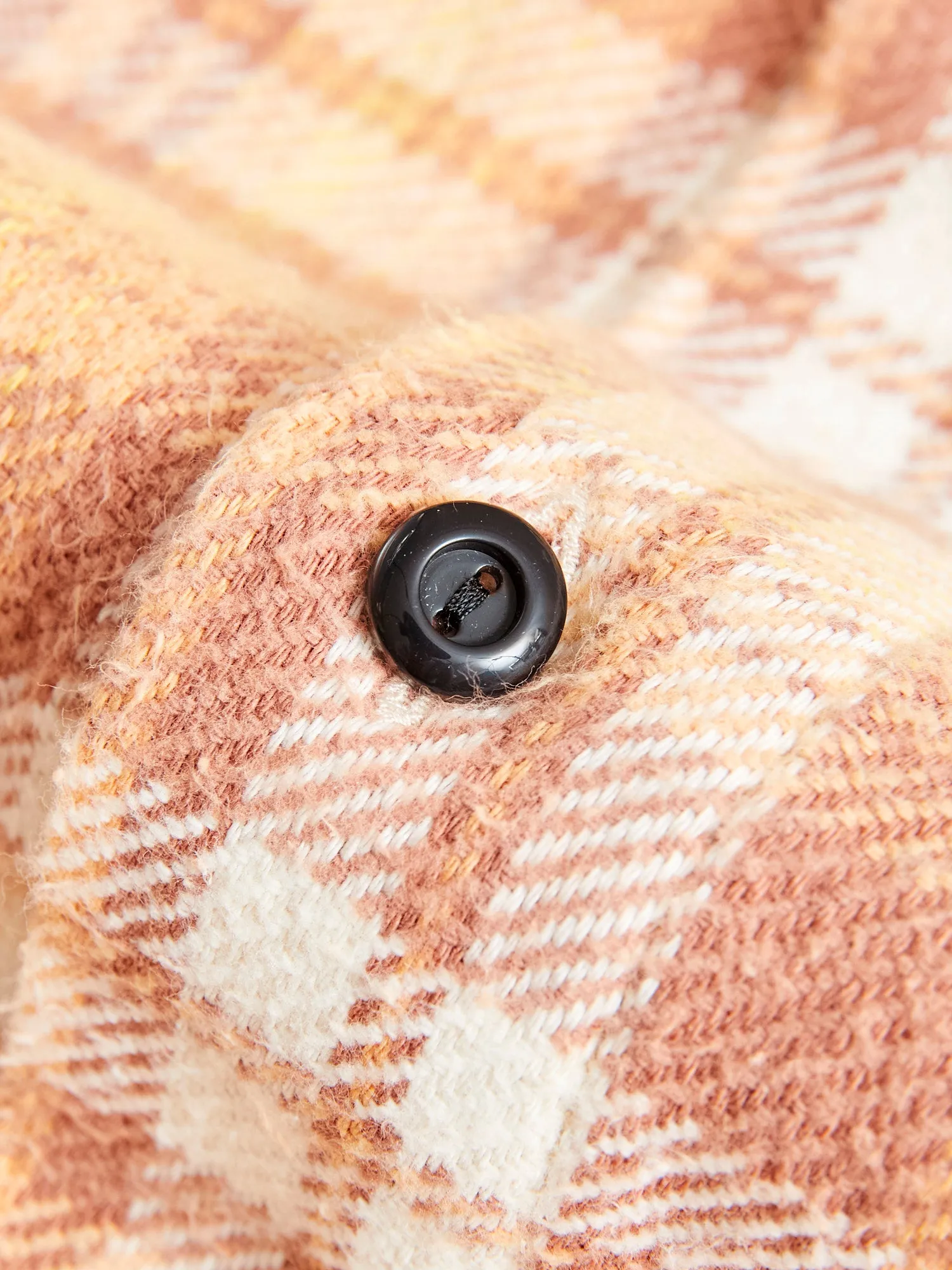 Bryson Flannel Shirt in Sunfaded Ochre