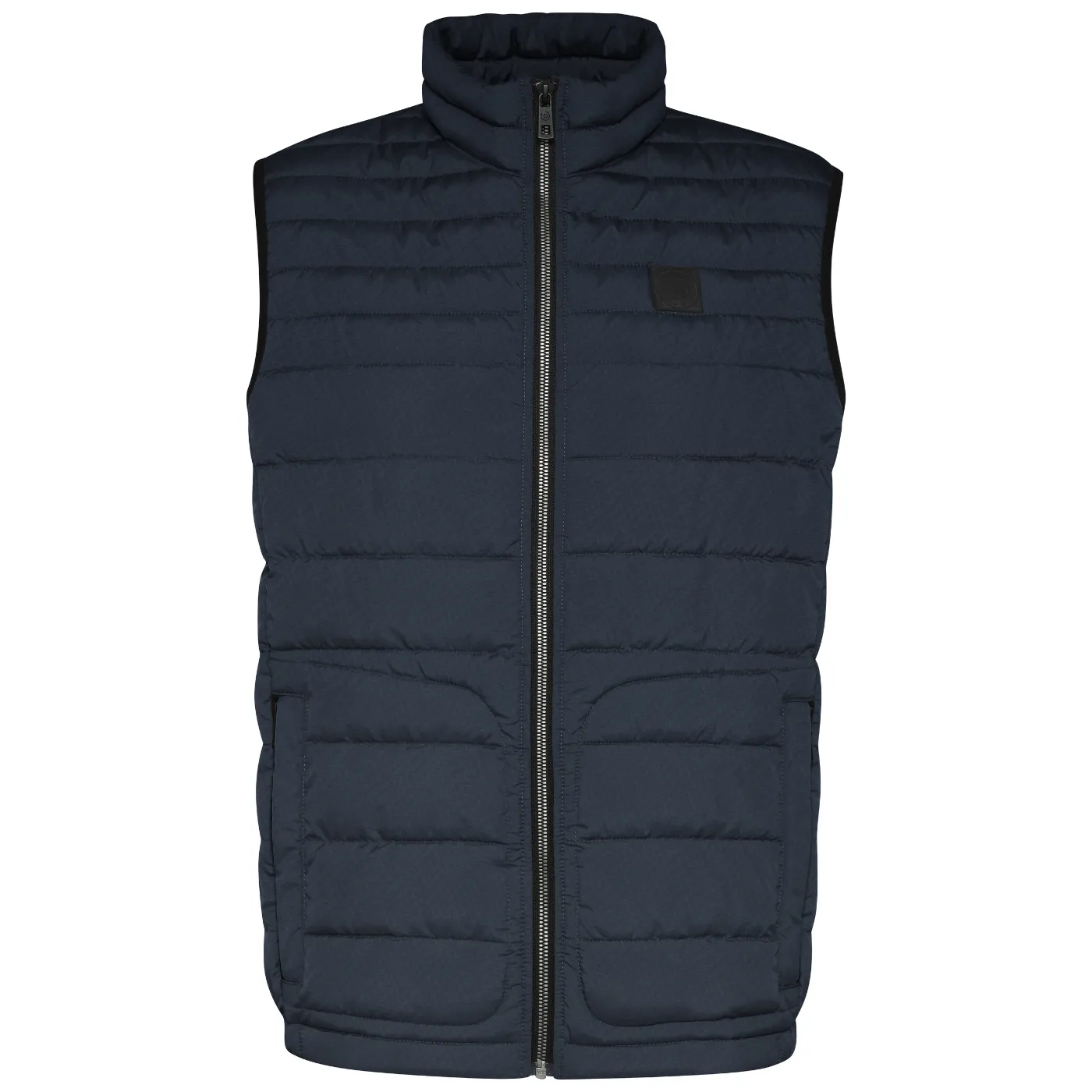 Bugatti Lightweight Gilet | Green / Navy / Stone