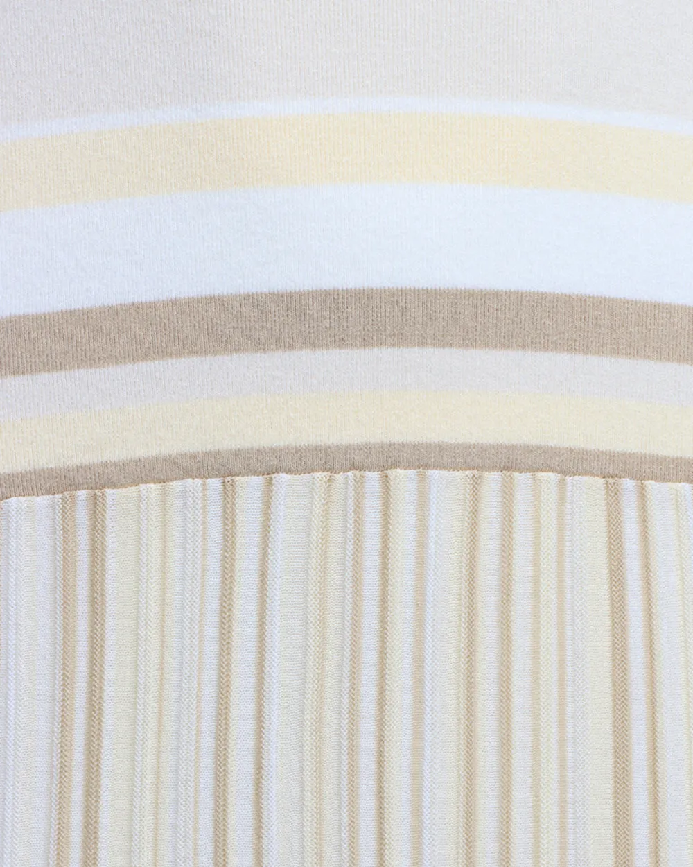 Butter Stripe Strapless Citara Dress