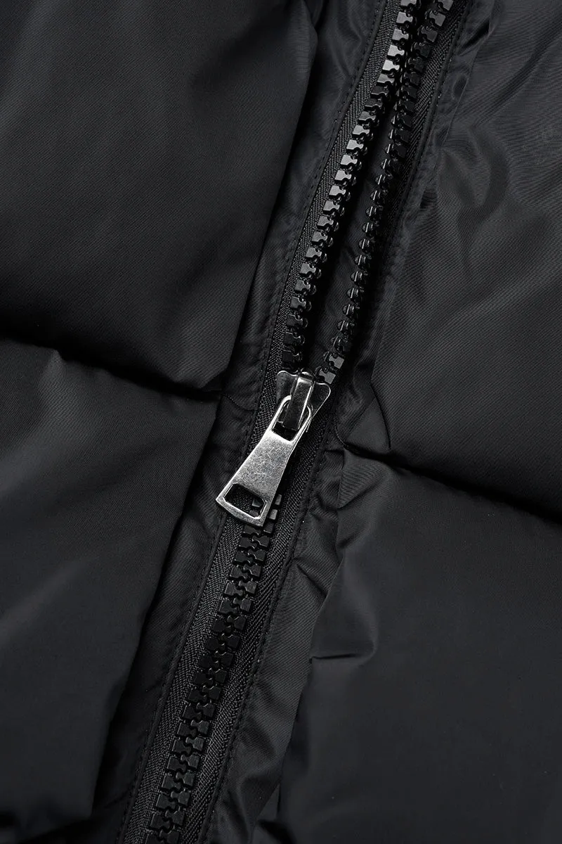 Casual Solid Patchwork Zipper Half A Turtleneck Outerwear(5 Colros)