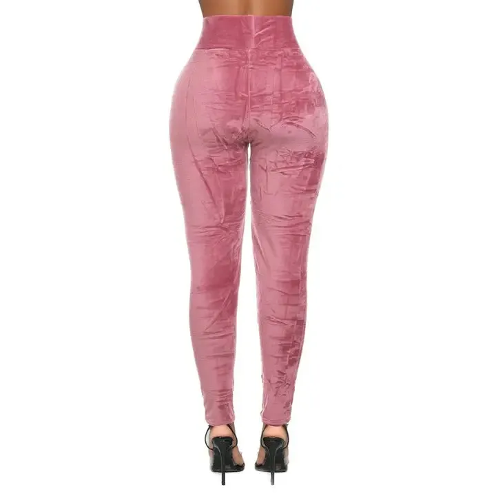 Ciara Velvet Bottoms