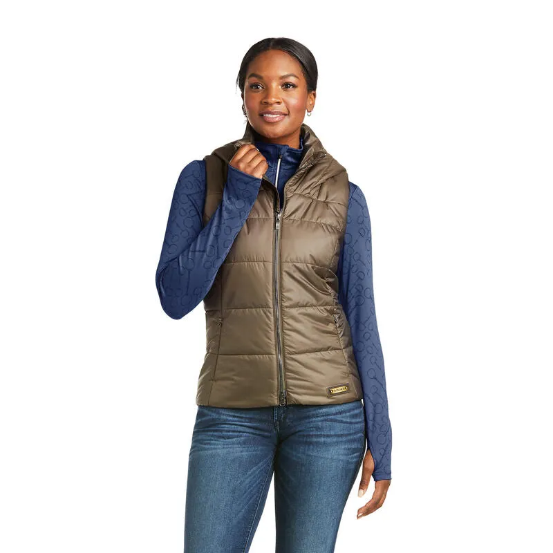 CL10037249-2XL-Ban/Bark Womens Ariat Harmony Vest