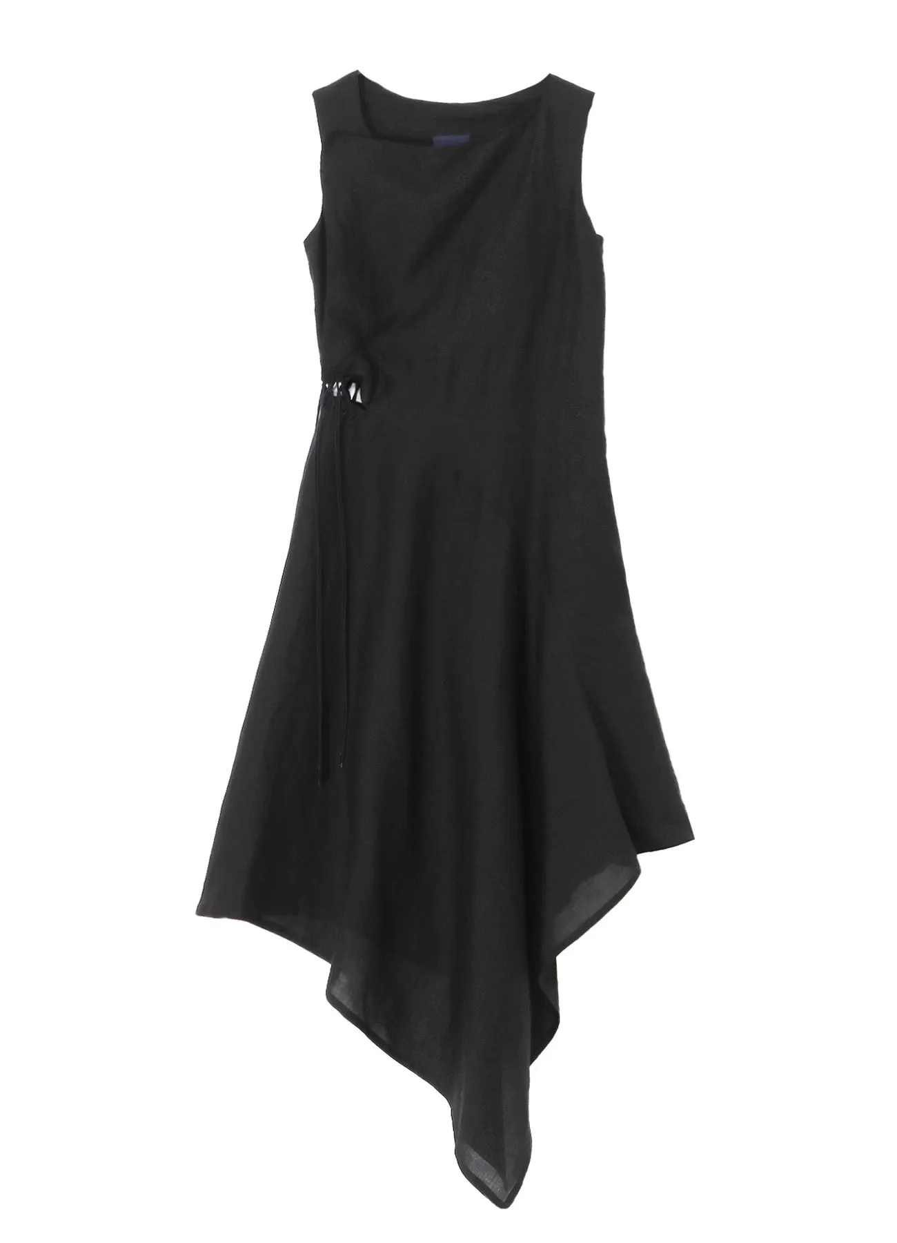 CLEAR LAWN WAIST LAVE-UP DRESS