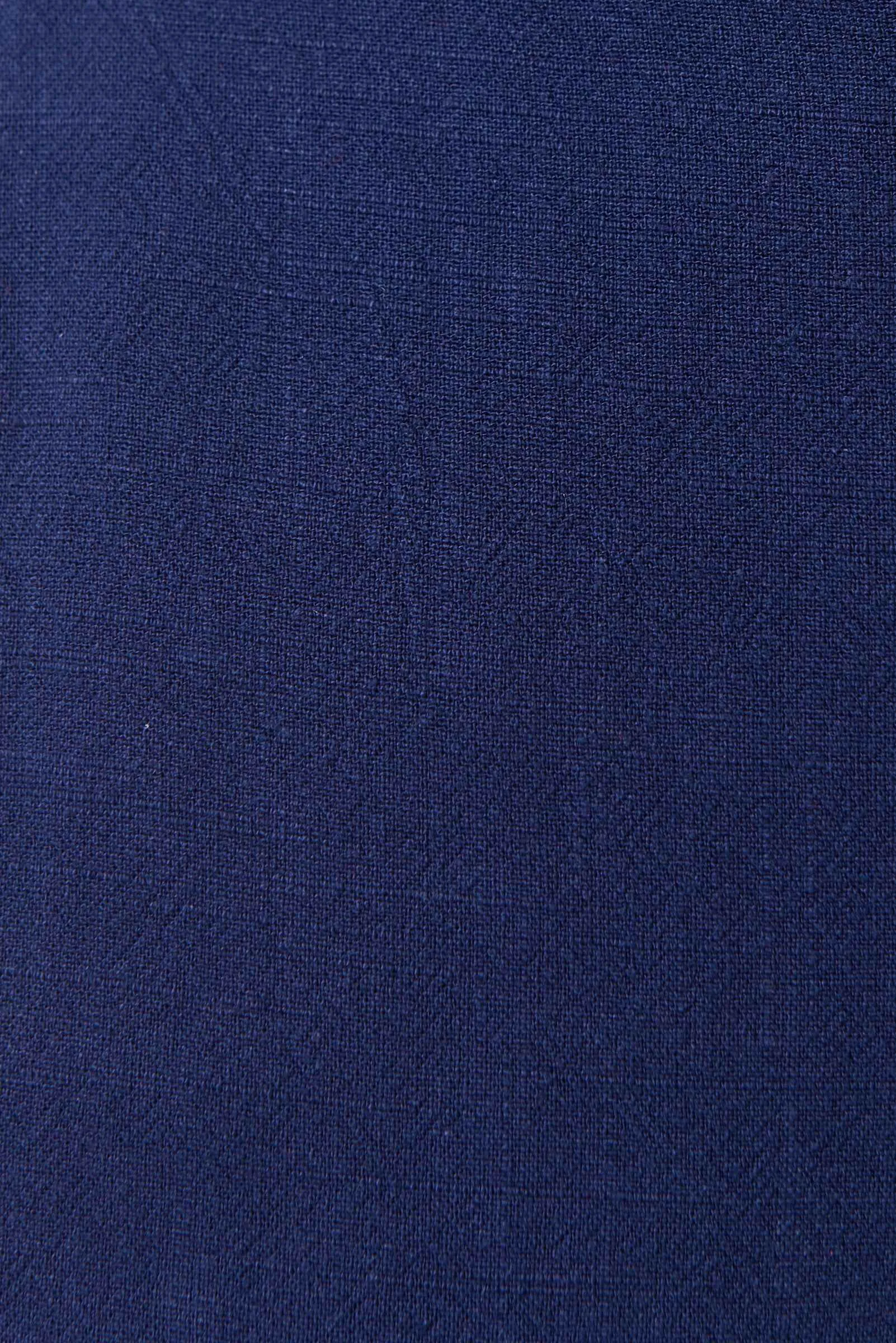 Clover Linen Mix Midi Sundress Navy