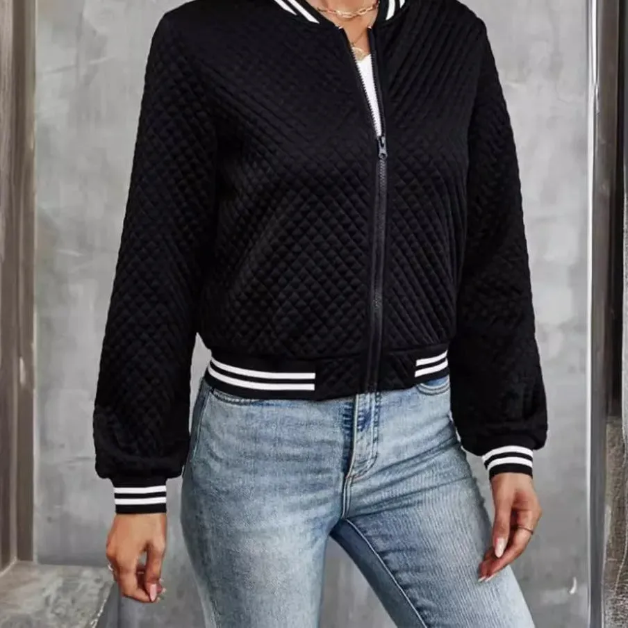 Coat Autumn Cross border Foreign  Fashion Zipper