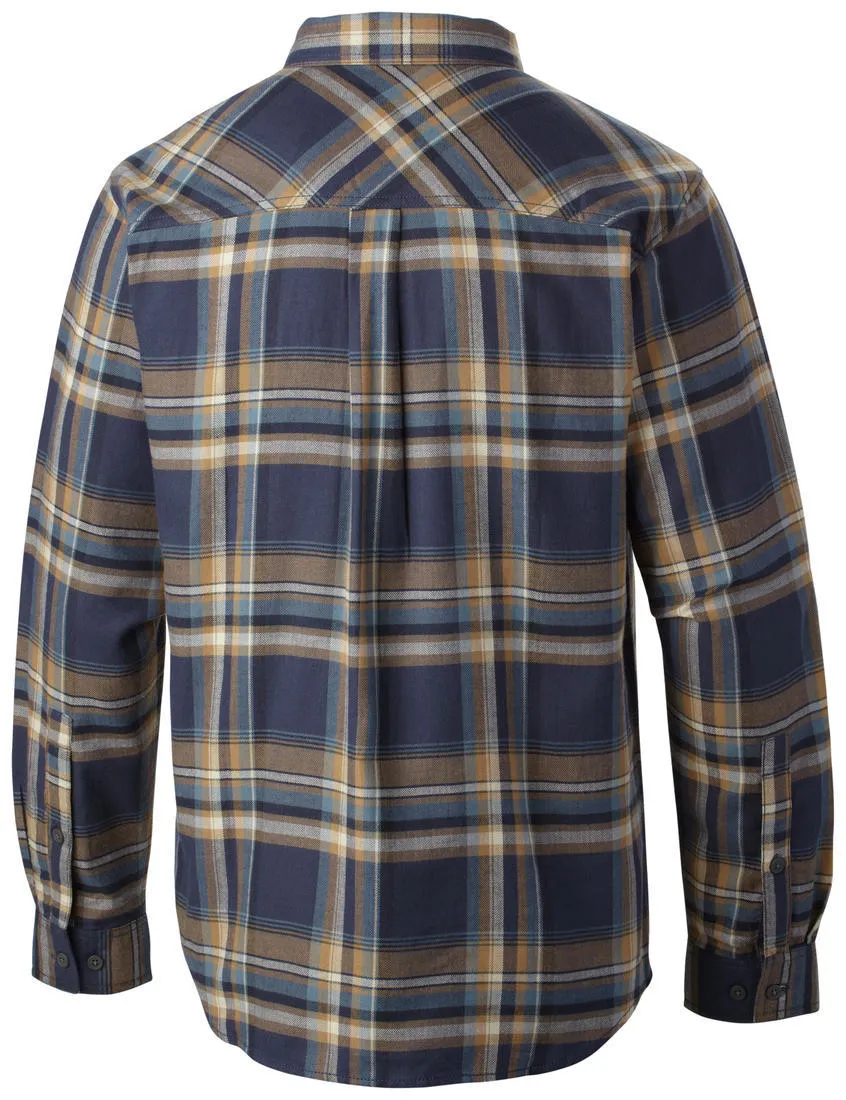 Columbia Men Purple Flare Gun Flannel III Long Sleeve Shirt